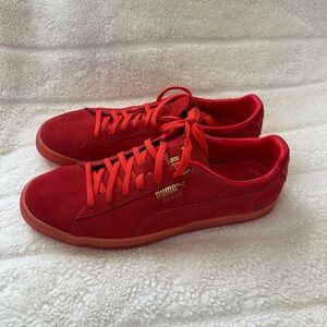 Puma Suede Haribo Poppy Red size 15 new without box